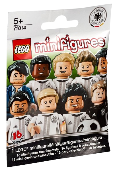 MINIFIGURKY FOTBALISTŮ