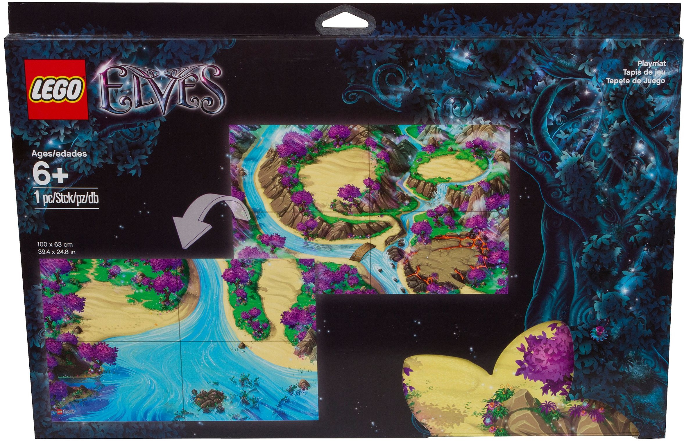 LEGO® ELVES 851341 VELKÁ HRACÍ PODLOŽKA - STAV VIZ POPIS