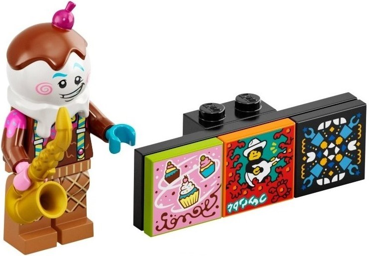 LEGO® MINIFIGURKA VIDIYO™ 1. SÉRIE (43101) - Č. 1 - ZMRZLINOVÝ SAXOFONISTA