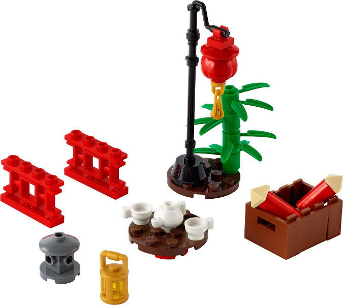LEGO® XTRA 40464 ČÍNSKÁ ČTVRŤ