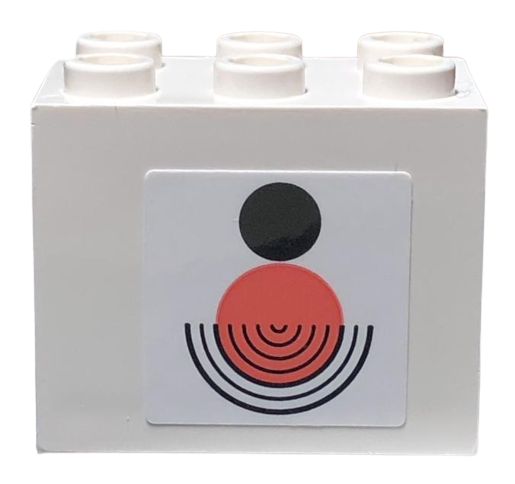 LEGO® KLASIK SKŘÍŇKA S PŘIHRÁDKOU A SAMOLEPKOU - VIZ DRUHÉ FOTO