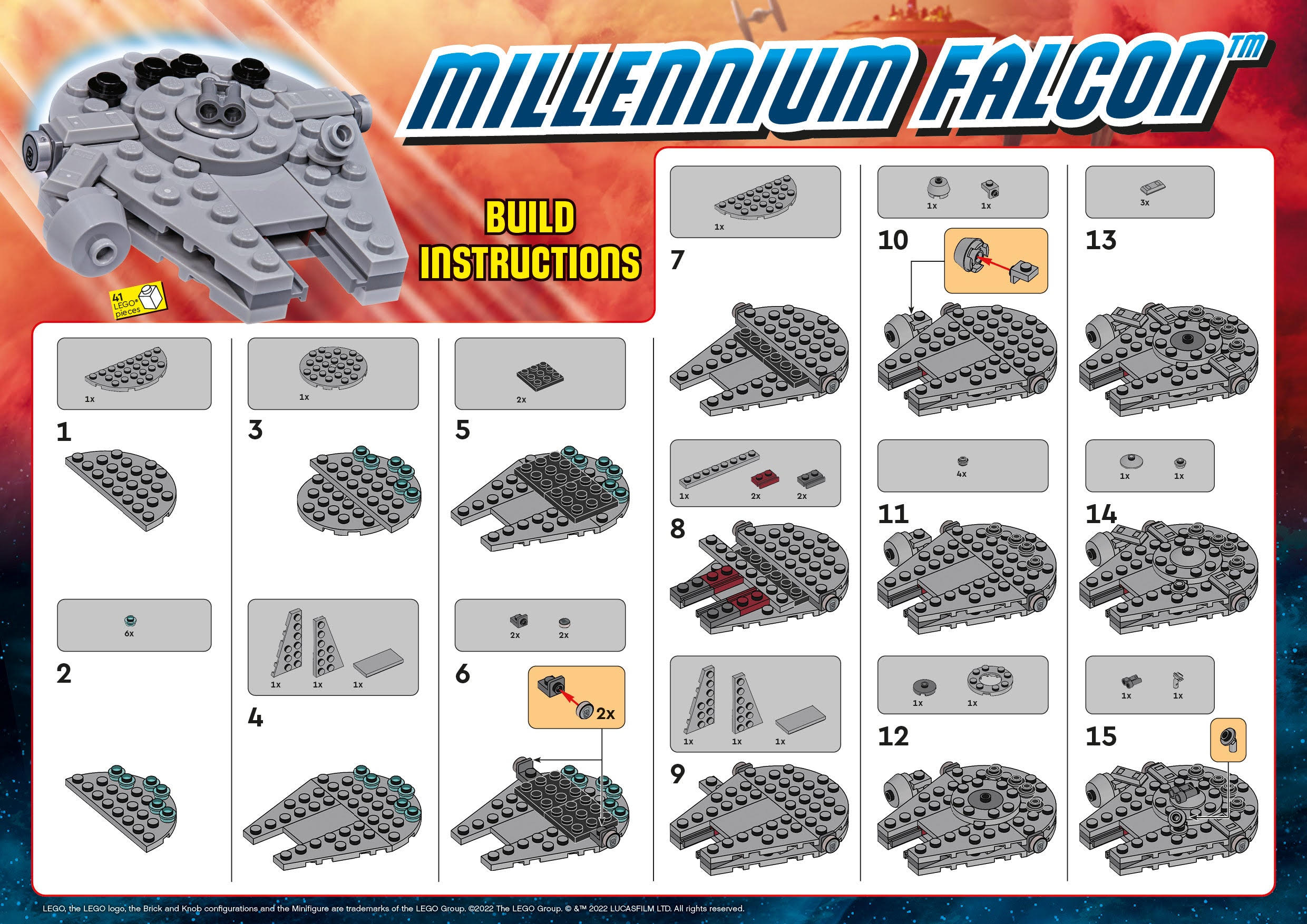 LEGO® STAR WARS MILLENNIUM FALCON
