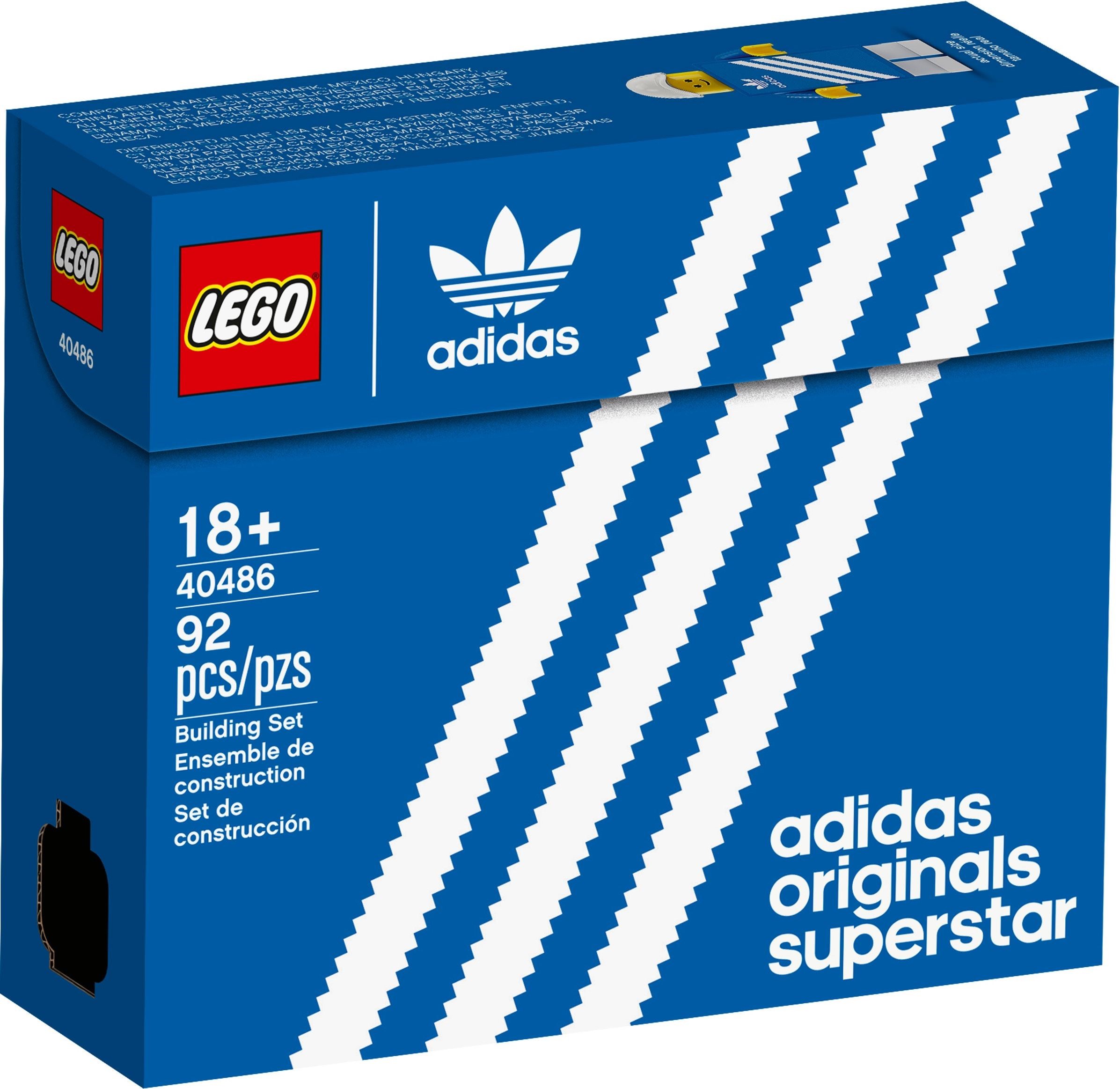 LEGO® 40486 MINI ADIDAS ORIGINALS SUPERSTAR