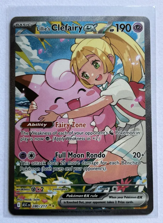 LILLIE'S CLEFAIRY EX (ASC 280)
