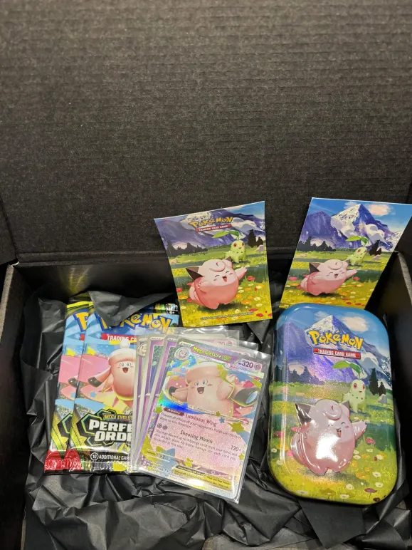 POKÉMON DÁRKOVÝ BOX CLEFABLE & CLEFAIRY