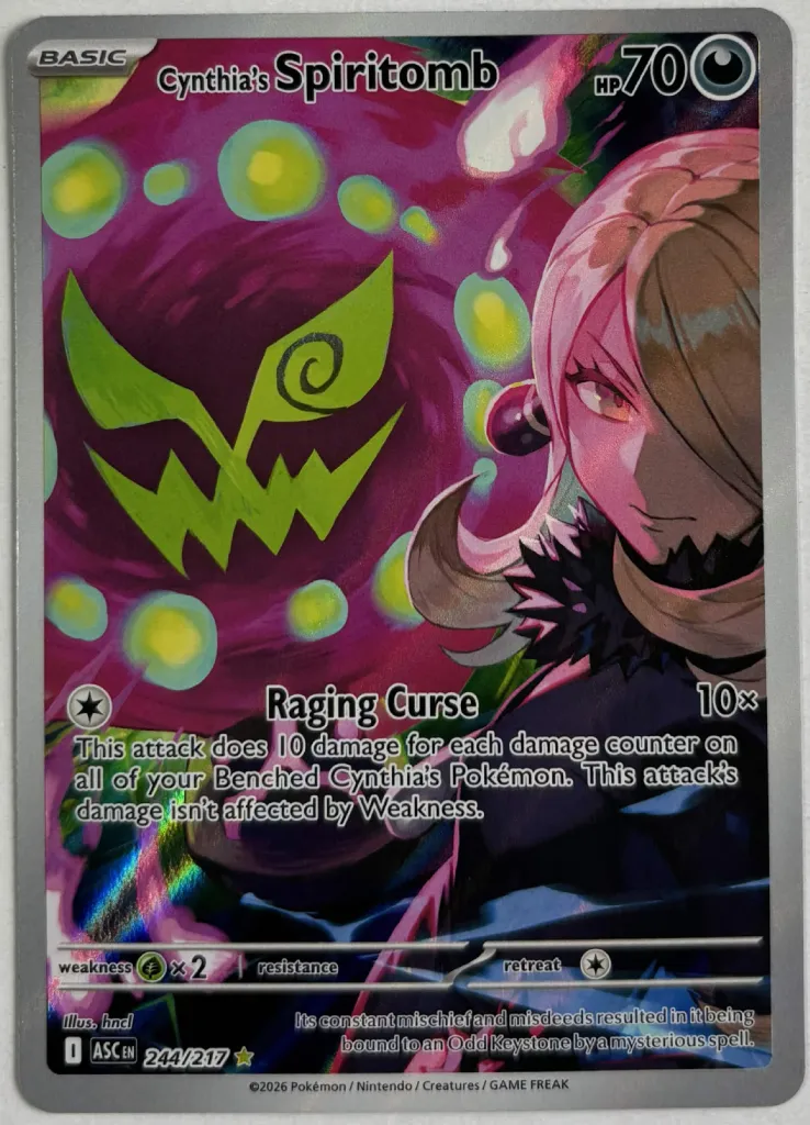 CYNTHIA'S SPIRITOMB EX (ASC 244)