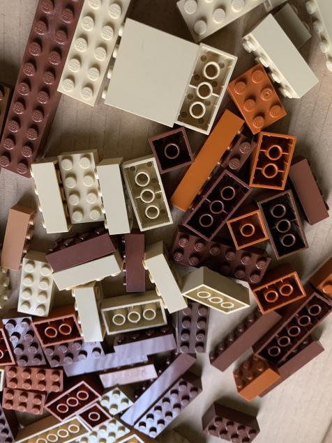 LEGO® KLASIK SADA KOSTEK A DÍLKŮ