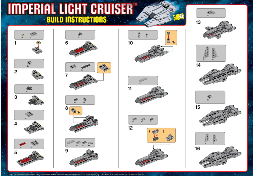 LEGO® STAR WARS IMPERIAL LIGHT CRUISER