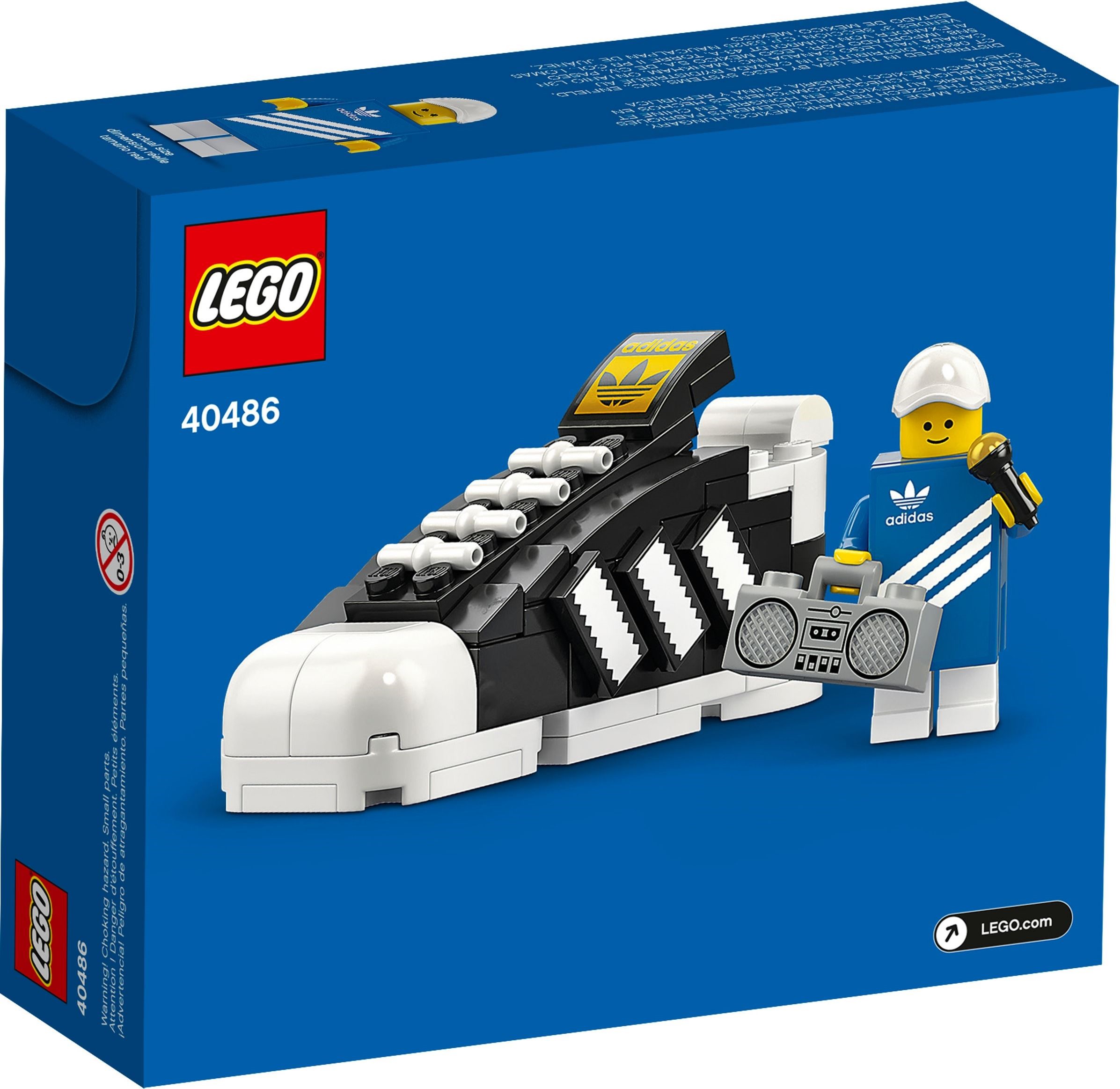 LEGO® 40486 MINI ADIDAS ORIGINALS SUPERSTAR