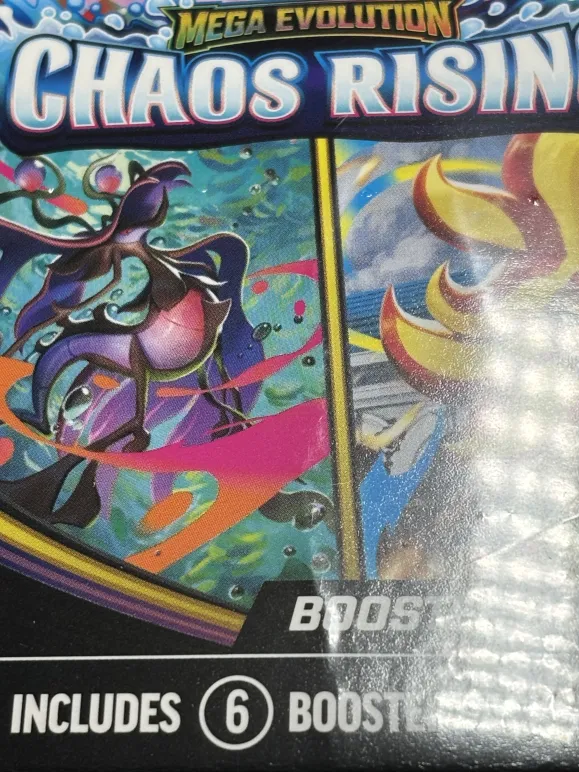 POKÉMON TCG MEGA EVOLUTION CHAOS RISING BOOSTER BUNDLE