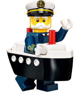 LEGO® 71034 MINIFIGURKA 23. SÉRIE - KAPITÁN TRAJEKTU