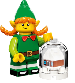LEGO® 71034 MINIFIGURKA 23. SÉRIE - VÁNOČNÍ ELFKA