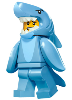 LEGO® MINIFIGURKA 15. SÉRIE (71011) Č. 13 - ŽRALOK KOSTÝM