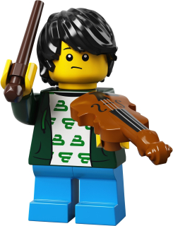 LEGO® MINIFIGURKA 21. SÉRIE (71029) Č. 2 - MALÝ HOUSLISTA