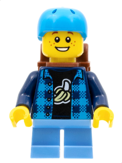 LEGO® CITY FIGURKA CHLAPEČEK S BATOHEM