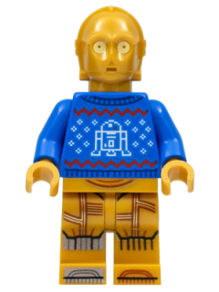 LEGO® STAR WARS FIGURKA C-3PO - HOLIDAY SWEATER