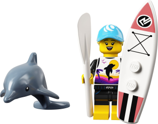 LEGO® MINIFIGURKA 21. SÉRIE (71029) Č. 1 - SURFAŘKA