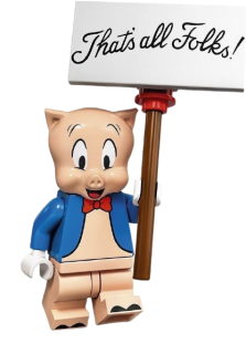 LEGO® MINIFIGURKA LOONEY TUNES™ SÉRIE (71030) Č. - 12 - PRASÁTKO PORKY