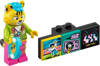 LEGO® MINIFIGURKA VIDIYO™ 1. SÉRIE (43101) - Č. 4 - DJ CHEETAH