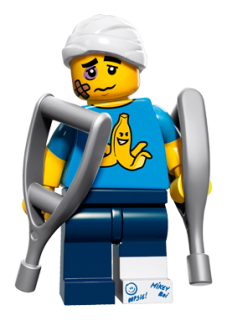 LEGO® MINIFIGURKA 15. SÉRIE (71011) Č. 4 - NEMOTORNÝ CHLAPÍK