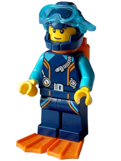 LEGO® CITY FIGURKA POTÁPĚČ