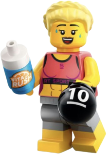 LEGO® 71045 MINIFIGURKA 25. SÉRIE - INSTRUKTORKA FITNESS