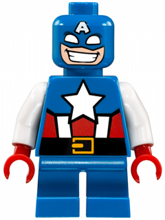 LEGO® SUPER HEROES FIGURKA CAPTAIN AMERICA