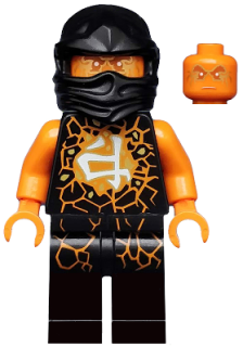 LEGO® NINJAGO FIGURKA COLE - AIRJITZU