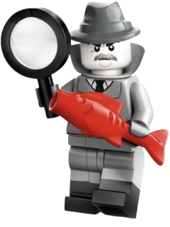 LEGO® 71045 MINIFIGURKA 25. SÉRIE - RETRO DETEKTIV