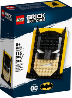 LEGO® BRICK SKETCHES 40386 BATMAN