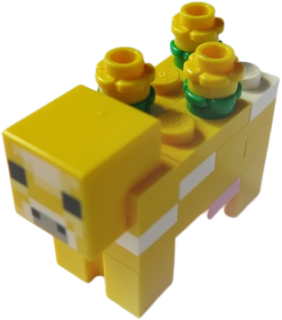 LEGO® MINECRAFT KRÁVA KRAVIČKA - VIZ POPIS