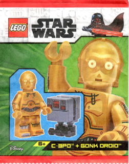 LEGO® STAR WARS FIGURKA C-3PO AND GONK DROID