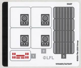 LEGO® STAR WARS SAMOLEPKY