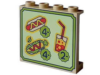 LEGO® FRIENDS PANEL S POTISKEM POTRAVIN