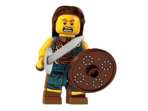 LEGO® MINIFIGURKA 6. SÉRIE (8827) Č. 2 - VÁLEČNÍK