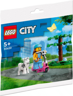 LEGO® CITY 30639 PSÍ PARK A SKÚTR