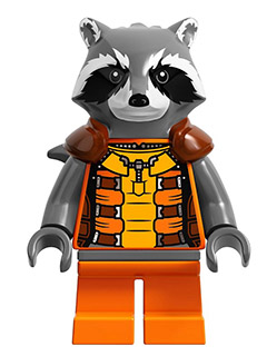 LEGO® SUPER HEROES FIGURKA ROCKET RACCOON