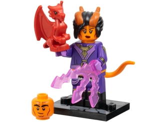 LEGO® 71047 DUNGEONS & DRAGONS® MINIFIGURKA ČARODĚJKA TIEFLING