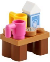 LEGO® FRIENDS STŮL S MLÉKEM A SUŠENKAMI