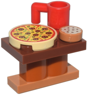 LEGO® CITY STOLEČEK S PIZZOU