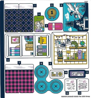 LEGO® FRIENDS SAMOLEPKY