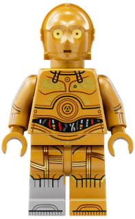 LEGO® STAR WARS FIGURKA C-3PO - GRAY LOWER LEG
