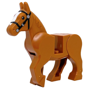 LEGO® KŮŇ - DARK ORANGE