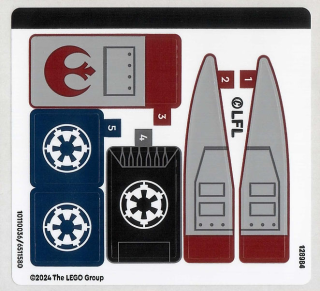 LEGO® STAR WARS SAMOLEPKY