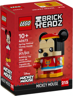 LEGO® BRICKHEADZ™ 40673 MYŠÁK MICKEY NA JARNÍM FESTIVALU