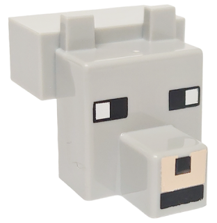 LEGO® MINECRAFT HLAVIČKA VLKA