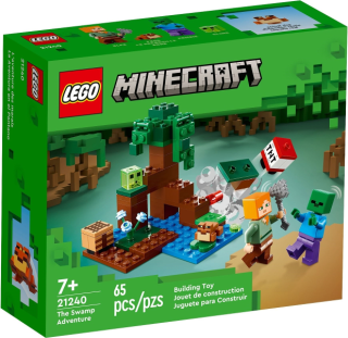 LEGO® MINECRAFT 21240 DOBRODRUŽSTVÍ V BAŽINĚ