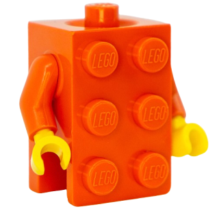 LEGO® KOSTÝM KOSTKA