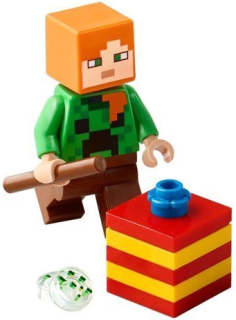 LEGO® MINECRAFT FIGURKA ALEX S DÁRKY
