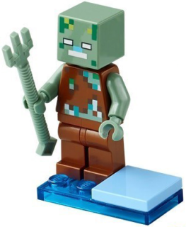 LEGO® MINECRAFT FIGURKA UTOPENEC S TROJZUBCEM